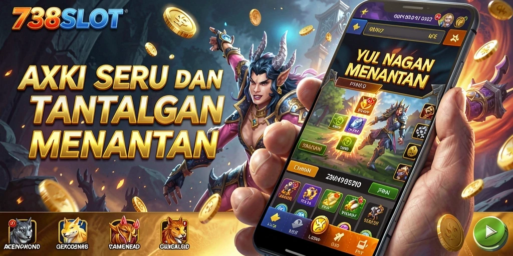 Gameplay seru dan menantang dalam 738SLOT.