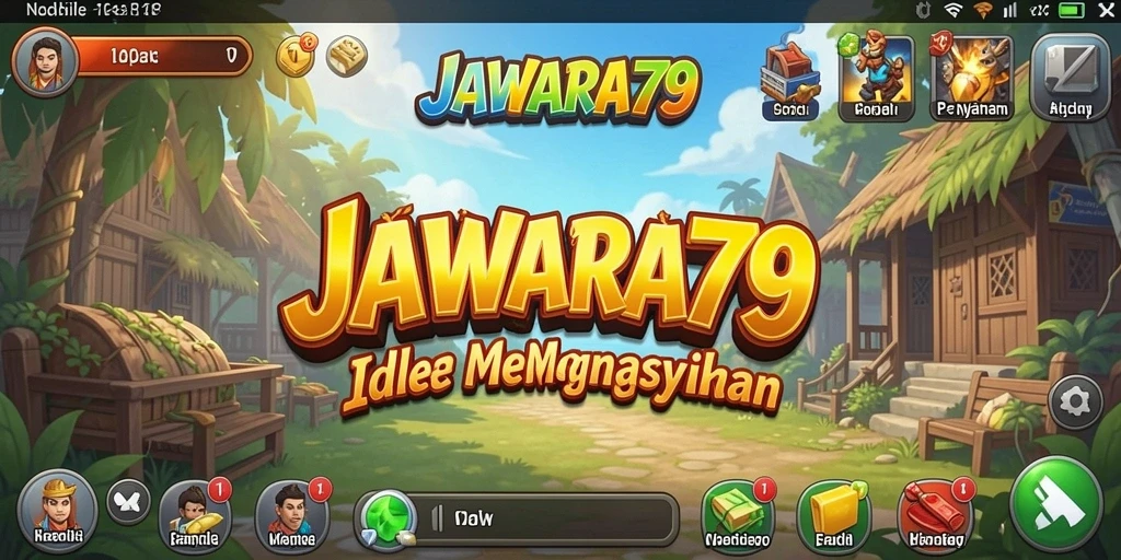 Tampilan gameplay JAWARA79 yang menarik dan penuh aksi.