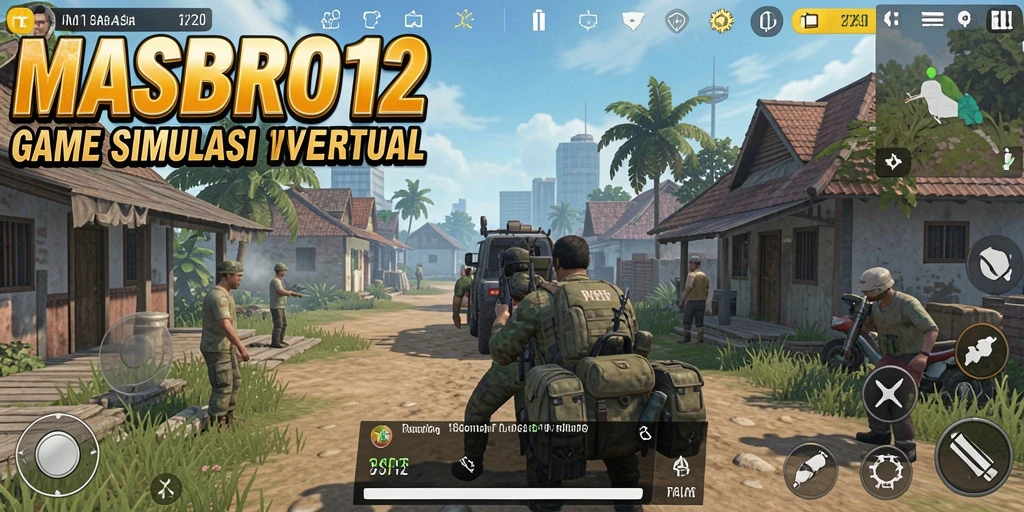 Tampilan gameplay MASBRO12 dengan detail grafik yang memukau.