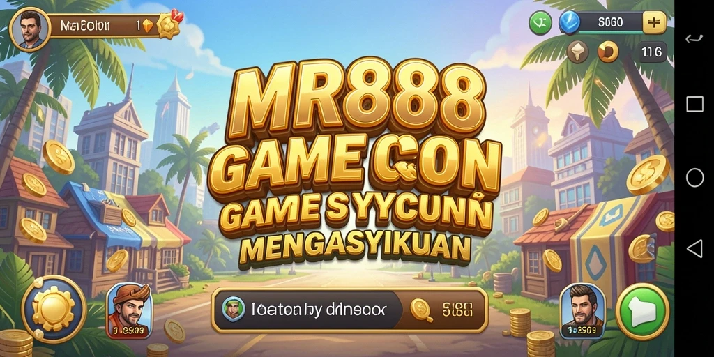 Tangkapan layar gameplay <strong>MR888</strong> menampilkan manajemen bisnis yang mendebarkan.