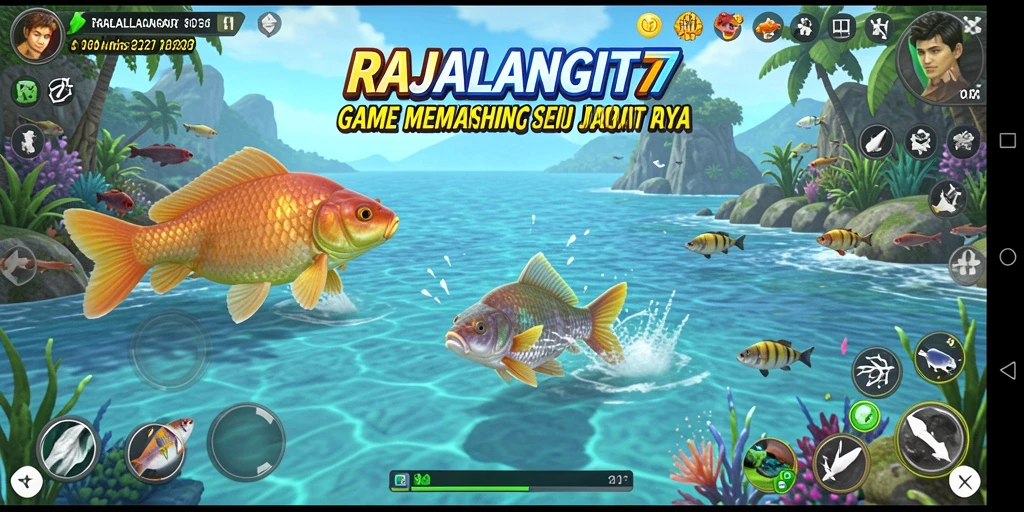 Tangkapan ikan besar dalam gameplay RAJALANGIT77 yang memukau.