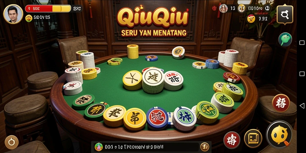 Tampilan gameplay QiuQiu yang menarik di SD107.