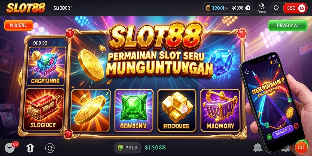 SLOT88 menampilkan gameplay slot yang mengasyikkan dengan grafik yang memikat.