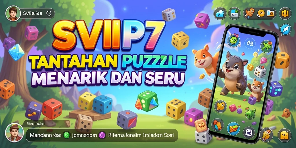 Tampilan gameplay menarik dari SVIP7 dengan berbagai tantangan puzzle.