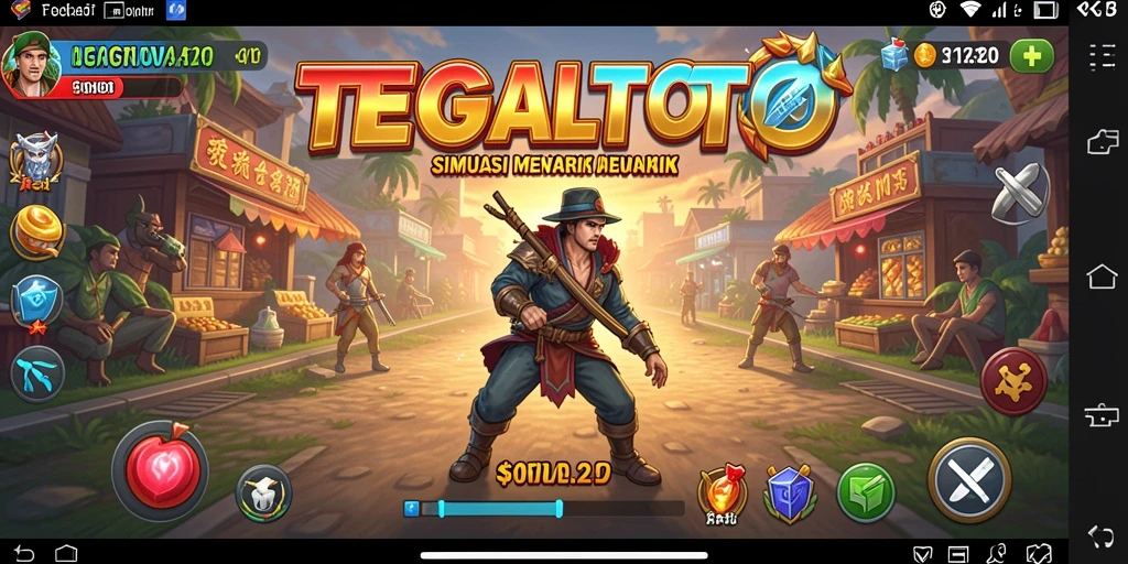 Gameplay seru di TEGALTOTO dengan berbagai tantangan menarik.