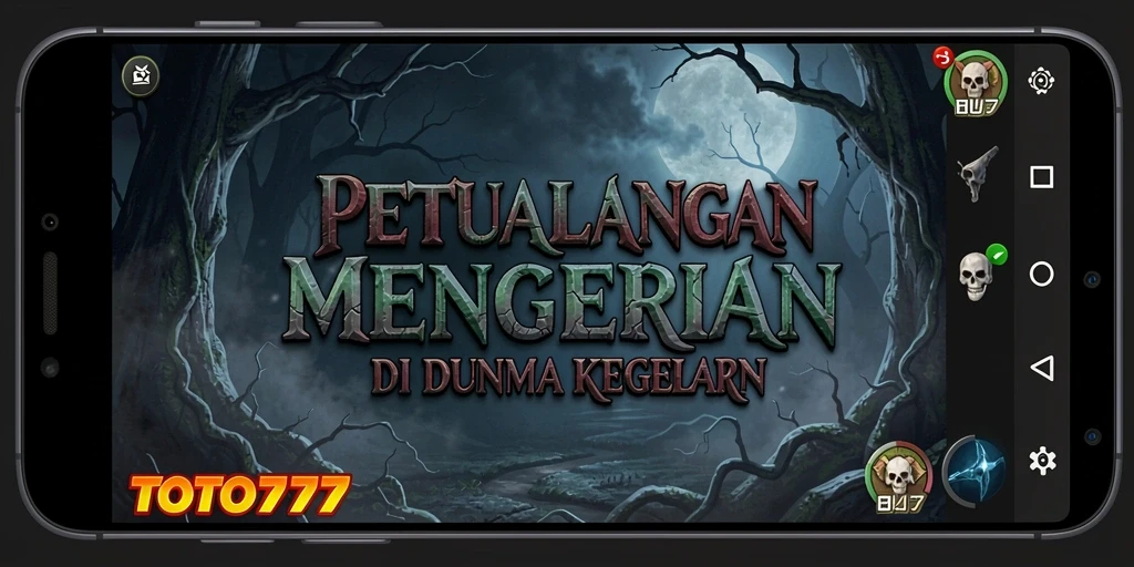 Tampilan menyeramkan dari gameplay TOTO777 yang memikat dan menegangkan.
